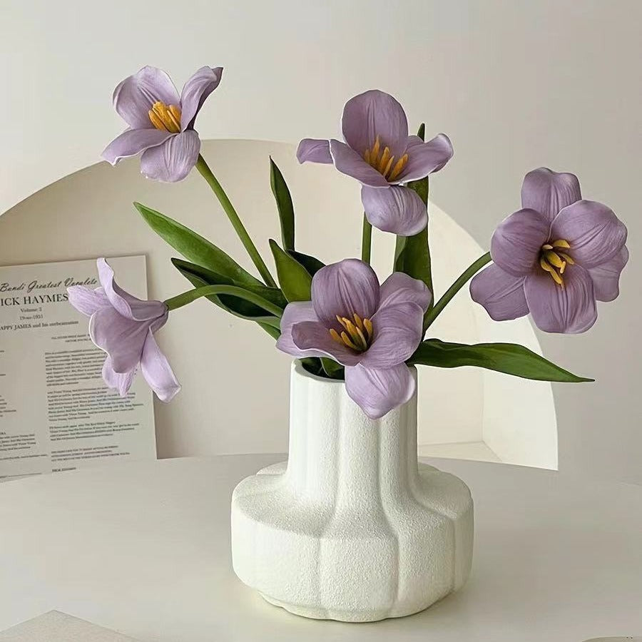Lifelike Decorative Faux Floral Bouquet