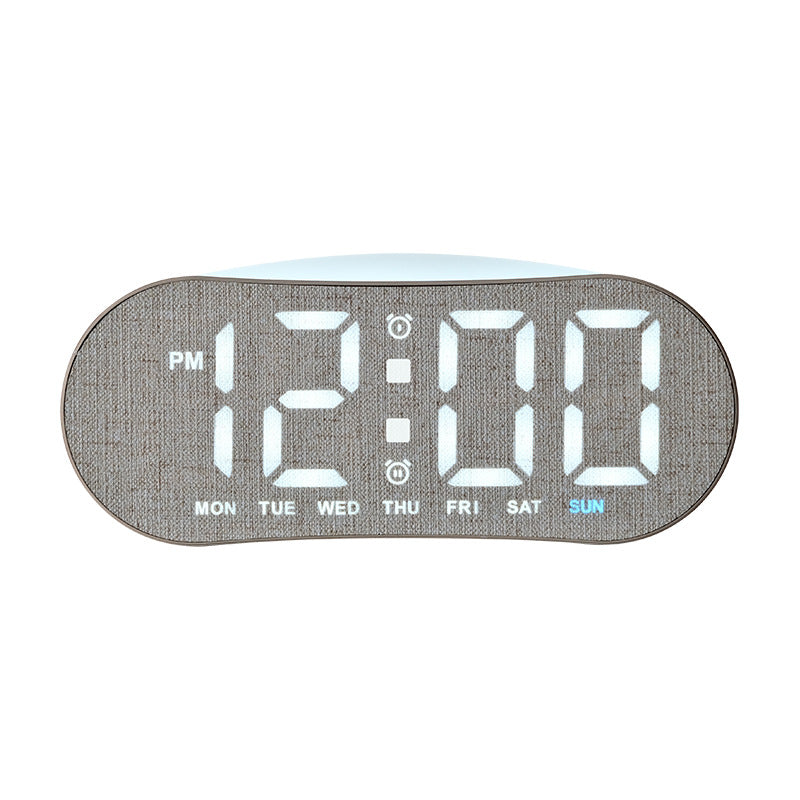 Digital alarm clock with large LED display Bowlift