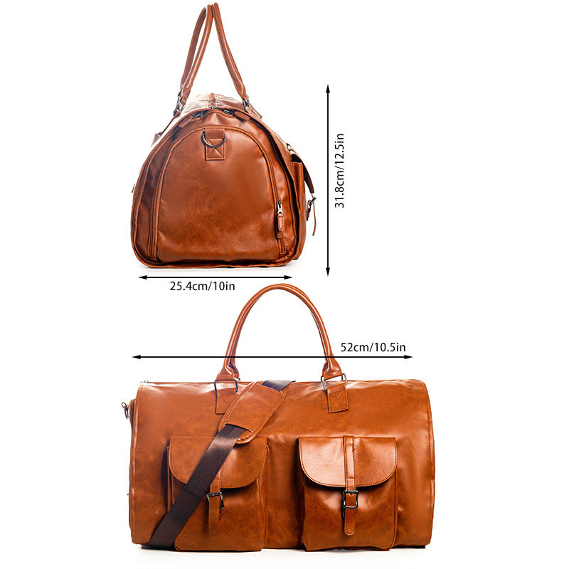 Elegant Travel Bag with Additional Outer Pockets Bowlift