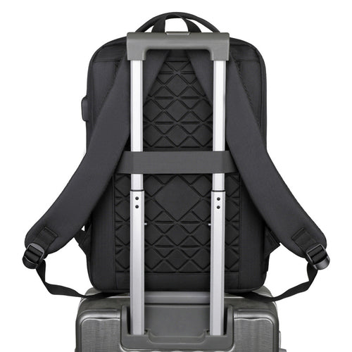 Multi-Compartment Urban Travel Backpack Bowlift