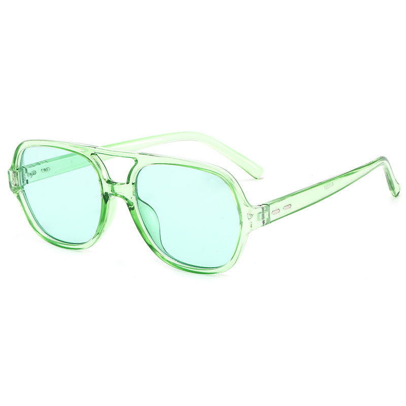 Women square glasses with clear frame and trendy design Bowlift