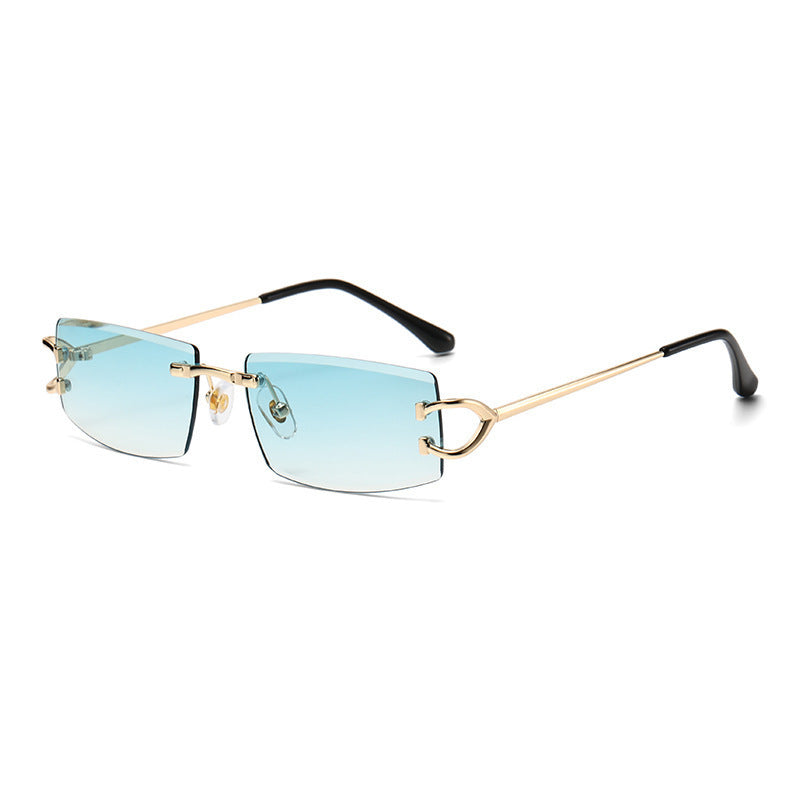 Women Elegant Minimalist Sunglasses with Unique Metal Details Bowlift