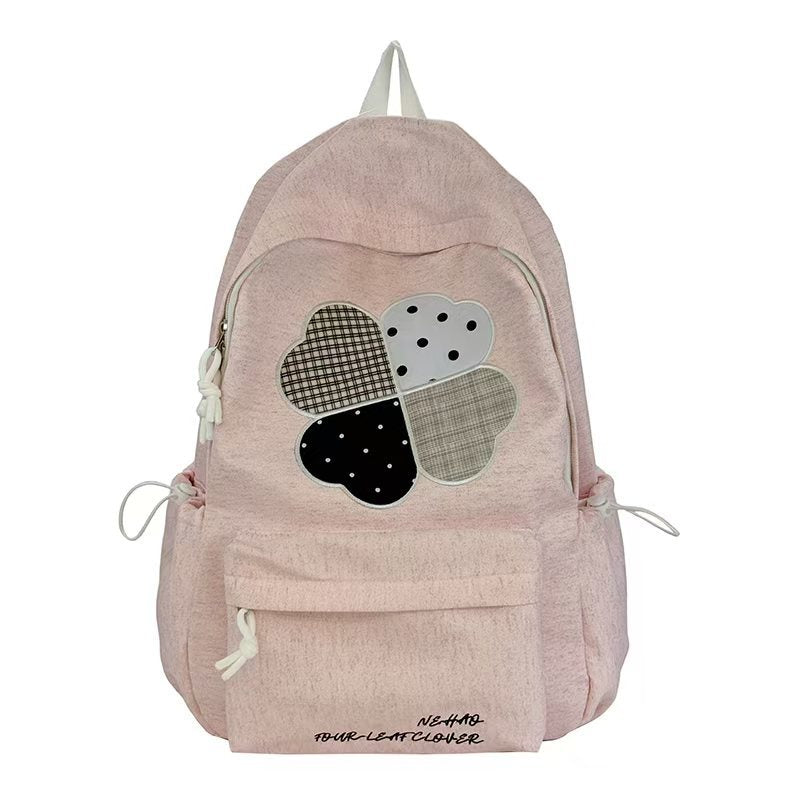 Creative Patchwork Design Backpack Bowlift