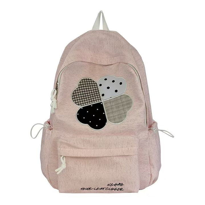Creative Patchwork Design Backpack Bowlift