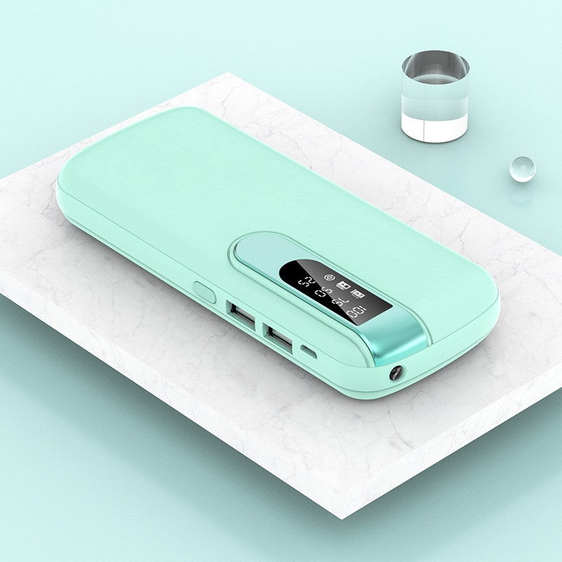 Portable power bank with digital charging display and intelligent fast charging Bowlift