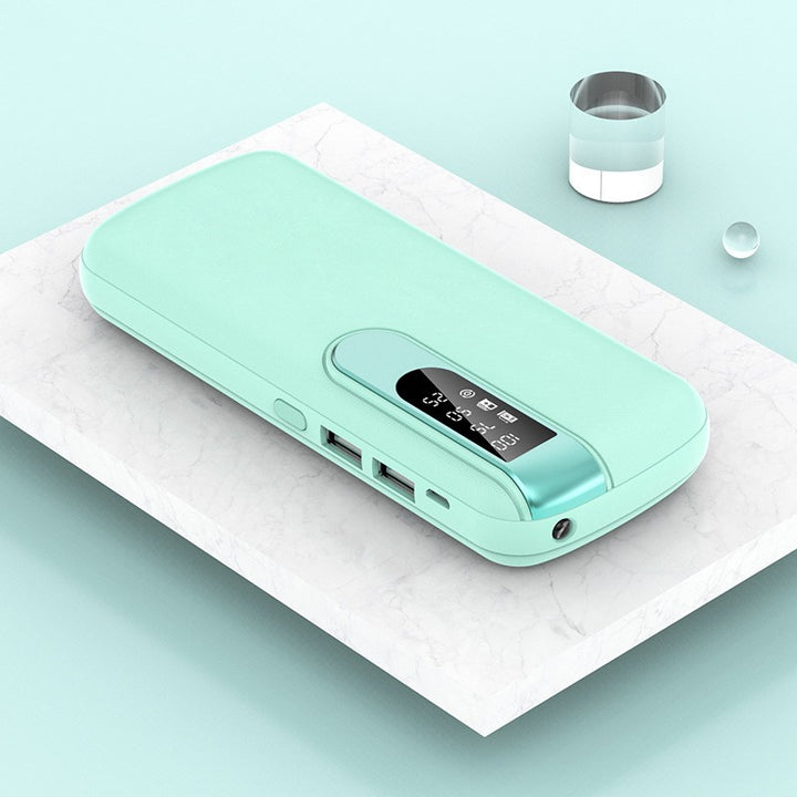 Portable power bank with digital charging display and intelligent fast charging Bowlift