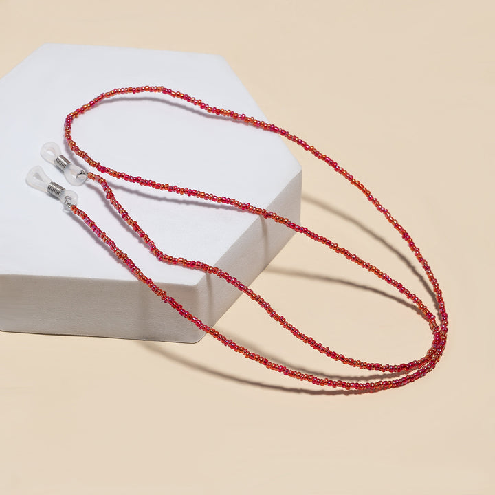 Artistic Beaded Eyewear Chain Bowlift