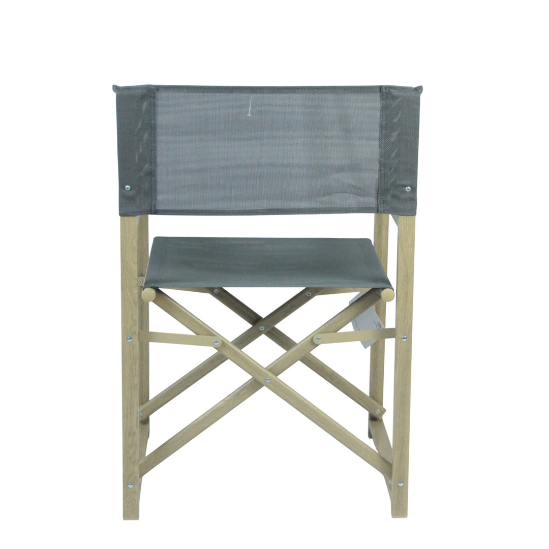 Folding chair with backrest made of high-quality wood Bowlift