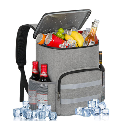 Women's Cool Backpack with Insulated Flap and Versatile Storage Bowlift