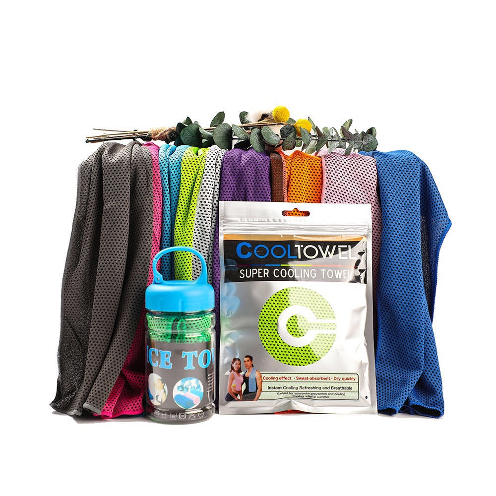 Women Multifunctional Sports Towel with Mesh Structure Bowlift