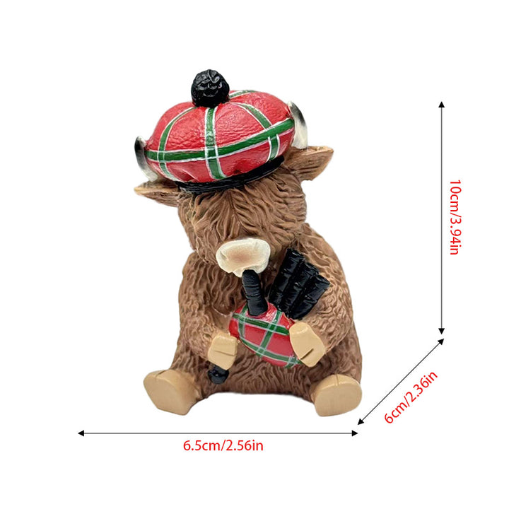 cute decorative horned cattle Bowlift