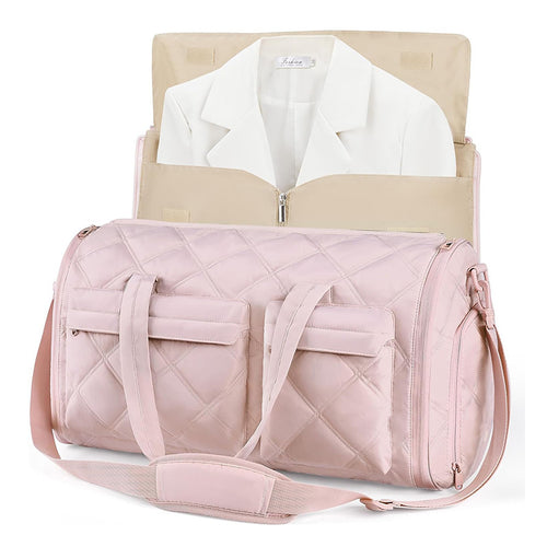 Elegant Travel Bag with Integrated Suit Compartment Bowlift