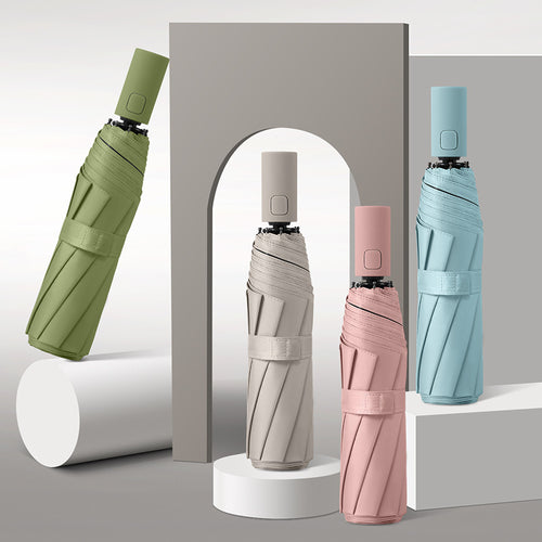 Women's Automatic Folding Umbrella with Ultra-Lightweight Design Bowlift