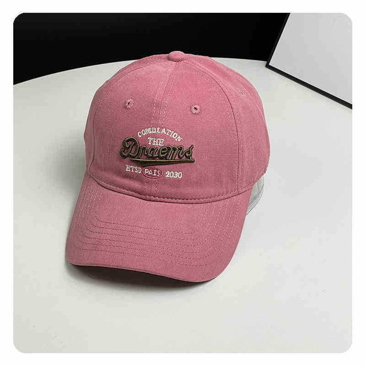 Unisex Vintage-Inspired Embroidered Baseball Cap Bowlift