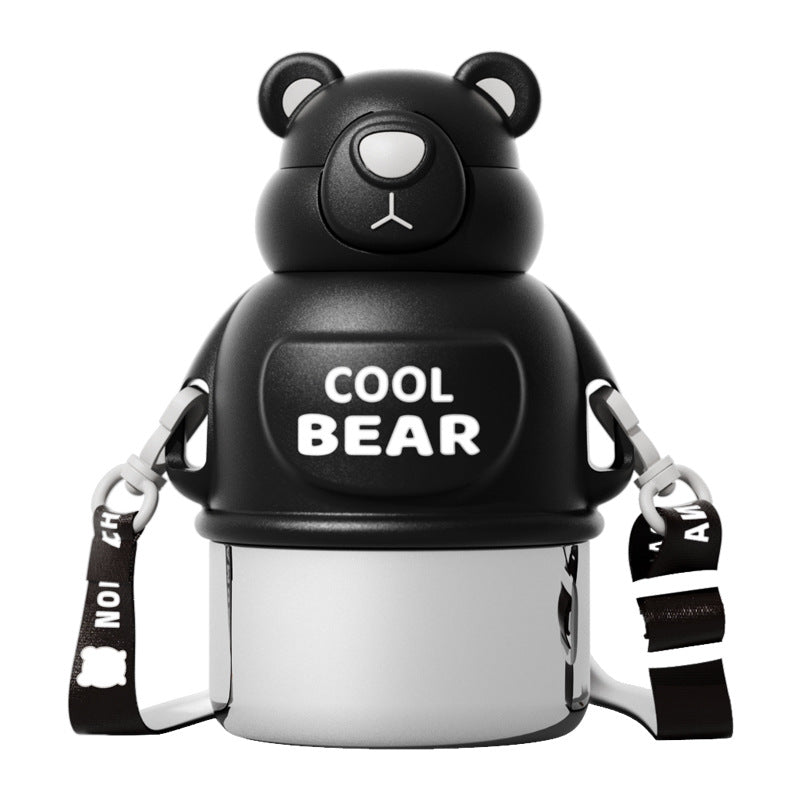 Unisex water bottle in bear design by Bowlift
