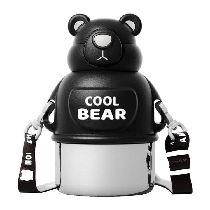 Unisex water bottle in bear design by Bowlift