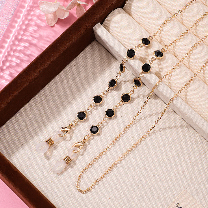 Artistic Beaded Eyewear Chain Bowlift