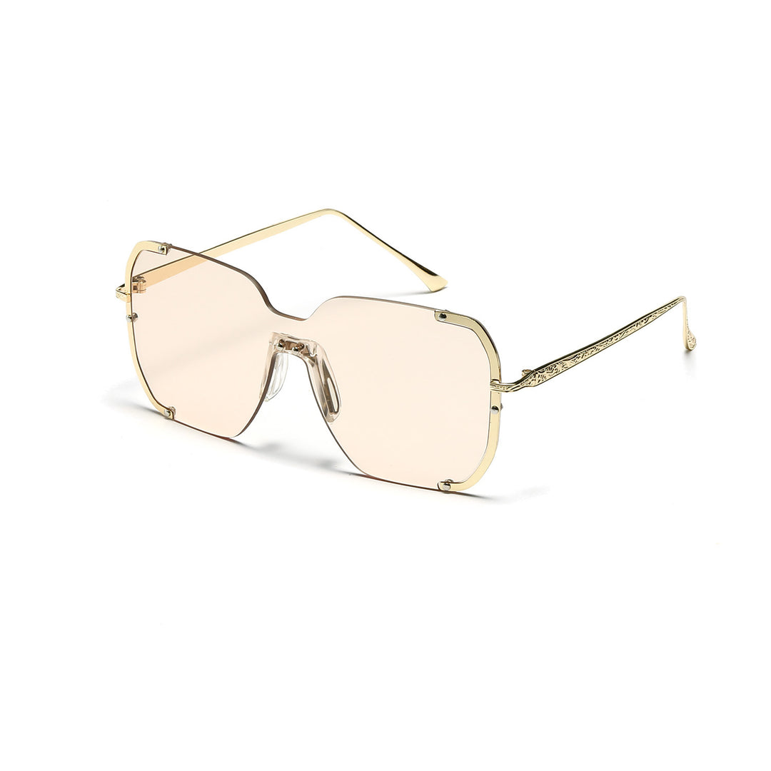 Women large stylish sun protection glasses Bowlift