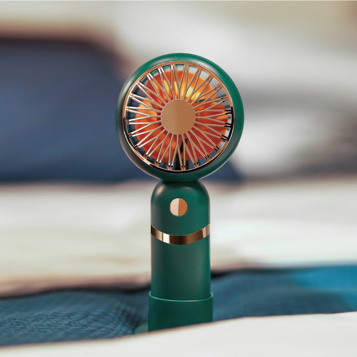Ladies Portable Mini Hand Fan with Innovative Design Bowlift