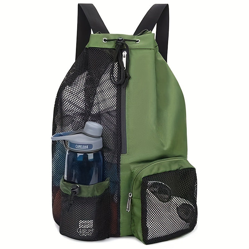 Sporty and Airy Mesh Backpack Bowlift
