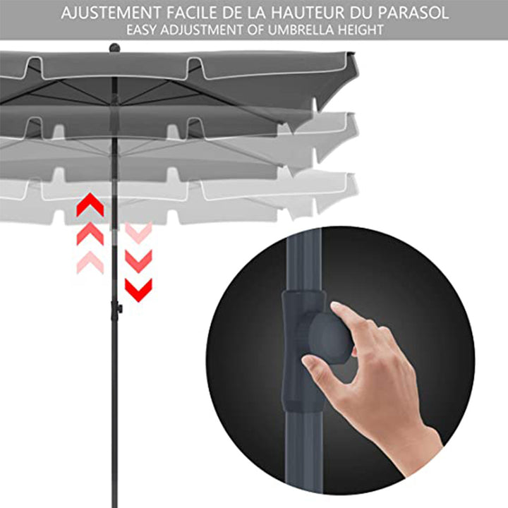 Women Adjustable Sun Protection Umbrella Bowlift