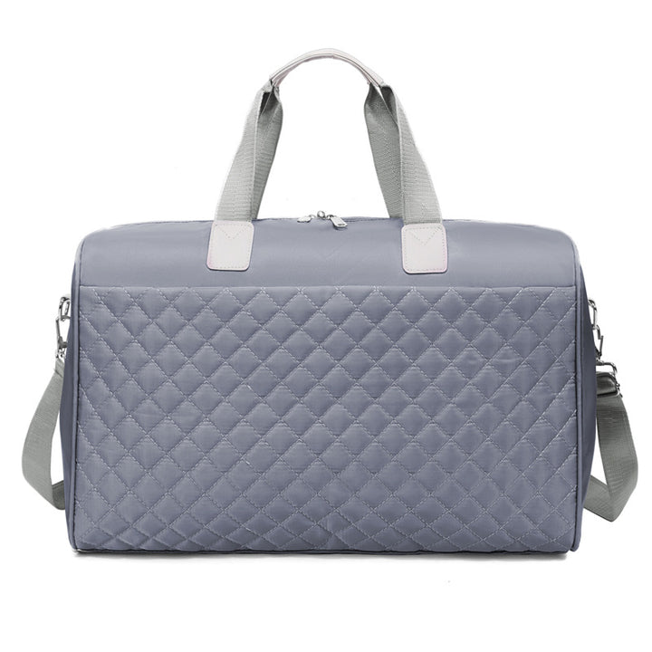 Quilted Travel Weekender Duffel Bag Bowlift