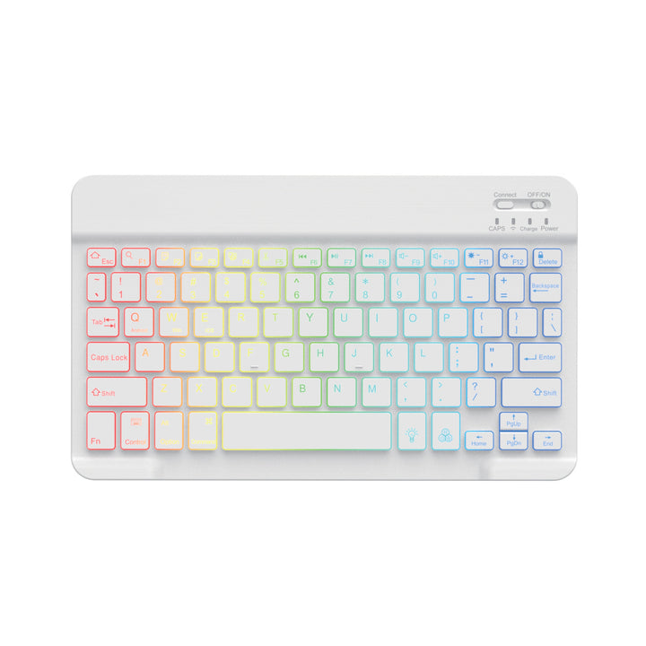 Rgb backlit Bluetooth keyboard Bowlift