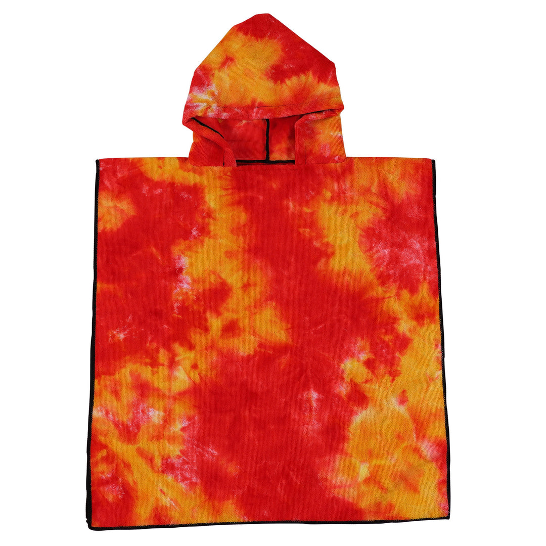 Fluffy Bath Poncho with Hood Bowlift