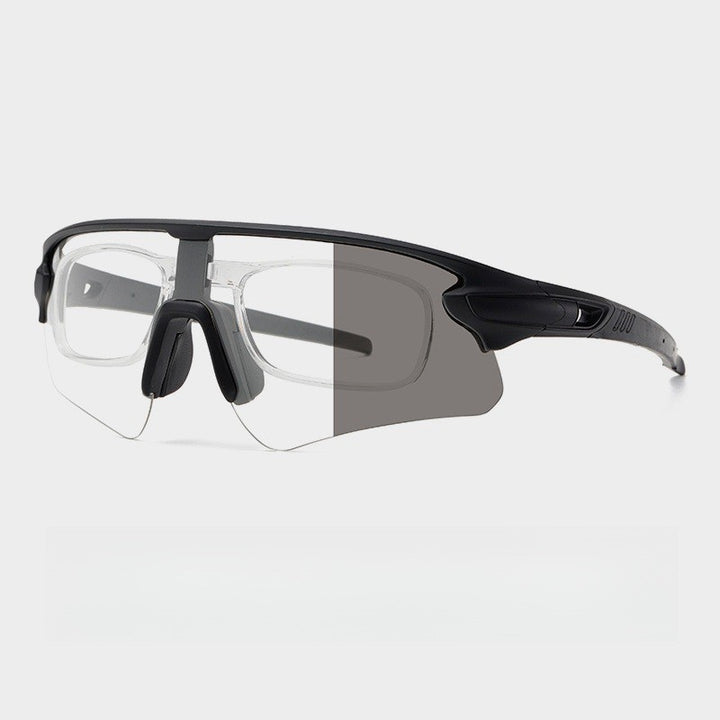 Unisex sporty high-performance sunglasses with aerodynamic design and adjustable nose pad Bowlift