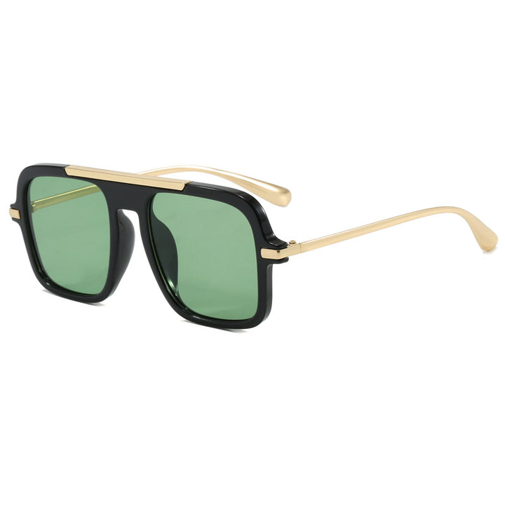 Women's fashionable sunglasses with trendy square frame Bowlift