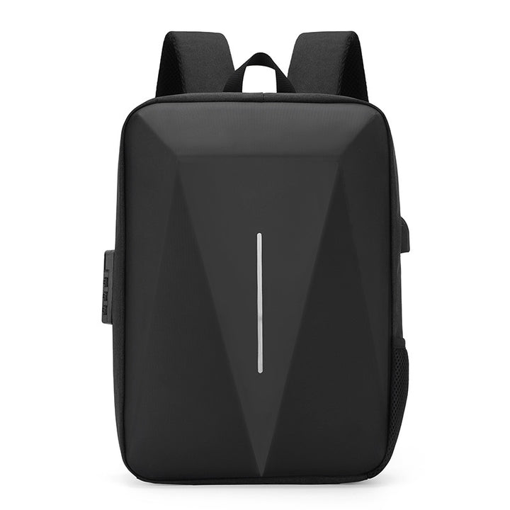Geometric Design Laptop Backpack Bowlift