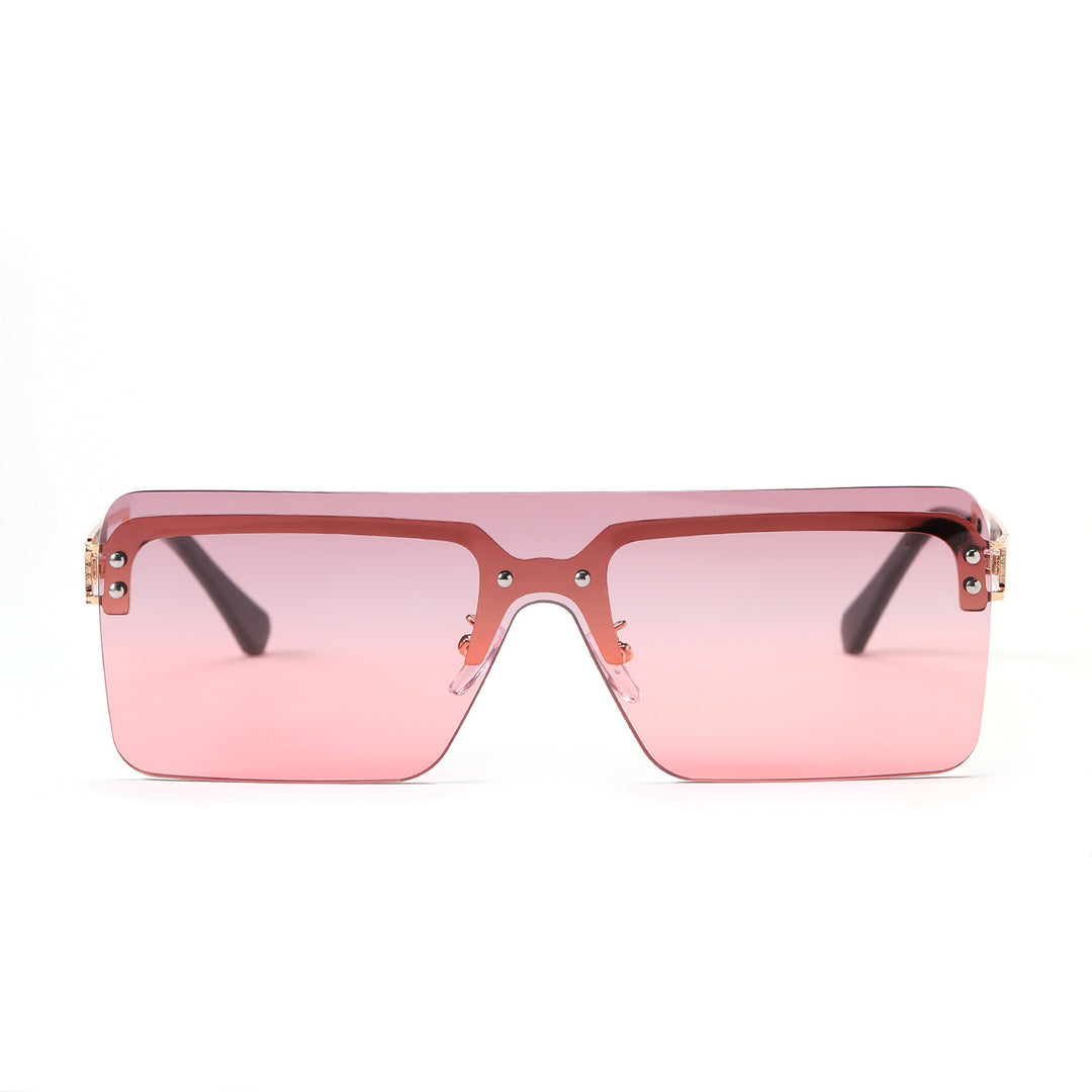 Ladies oversized sunglasses with modern geometric design Bowlift