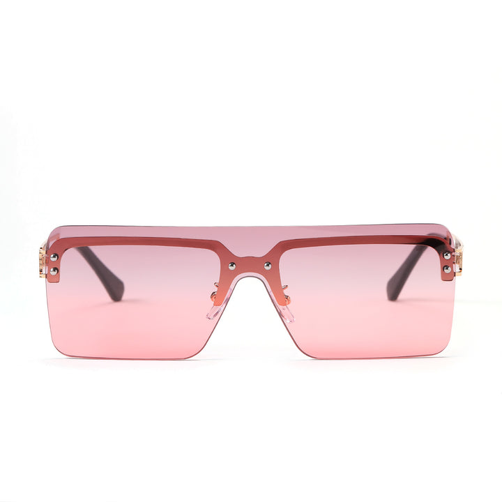Ladies oversized sunglasses with modern geometric design Bowlift