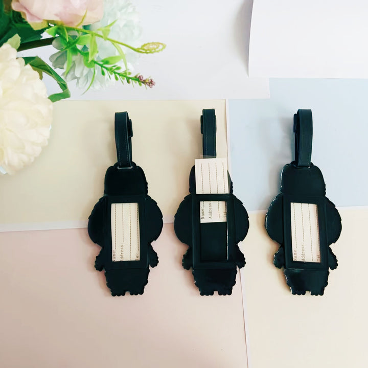 Unisex Cute Cartoon Bunny Luggage Tag Bowlift