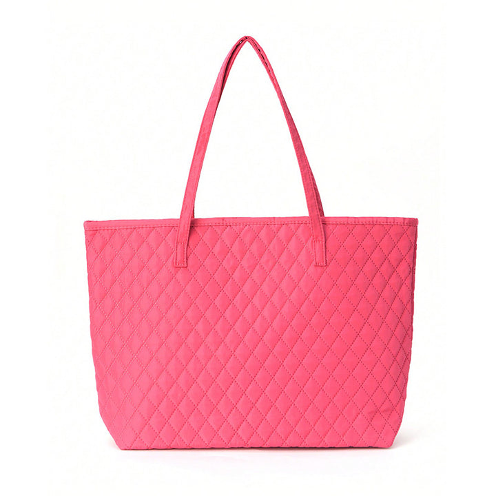 Fashionable handbag made of textured material Bowlift