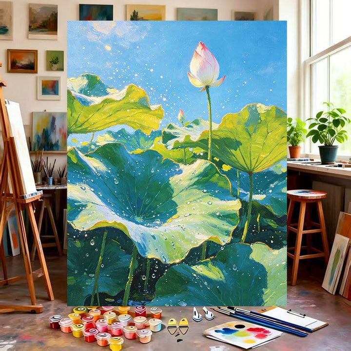 Nature-Themed Canvas Art Print Bowlift