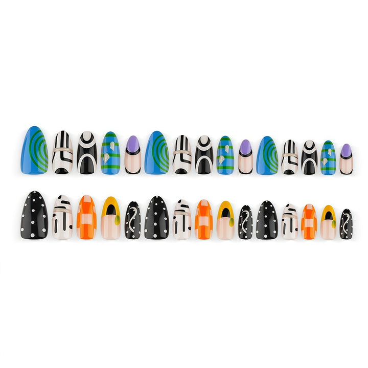 Creative Nail Art in Modern Graphic Design Bowlift