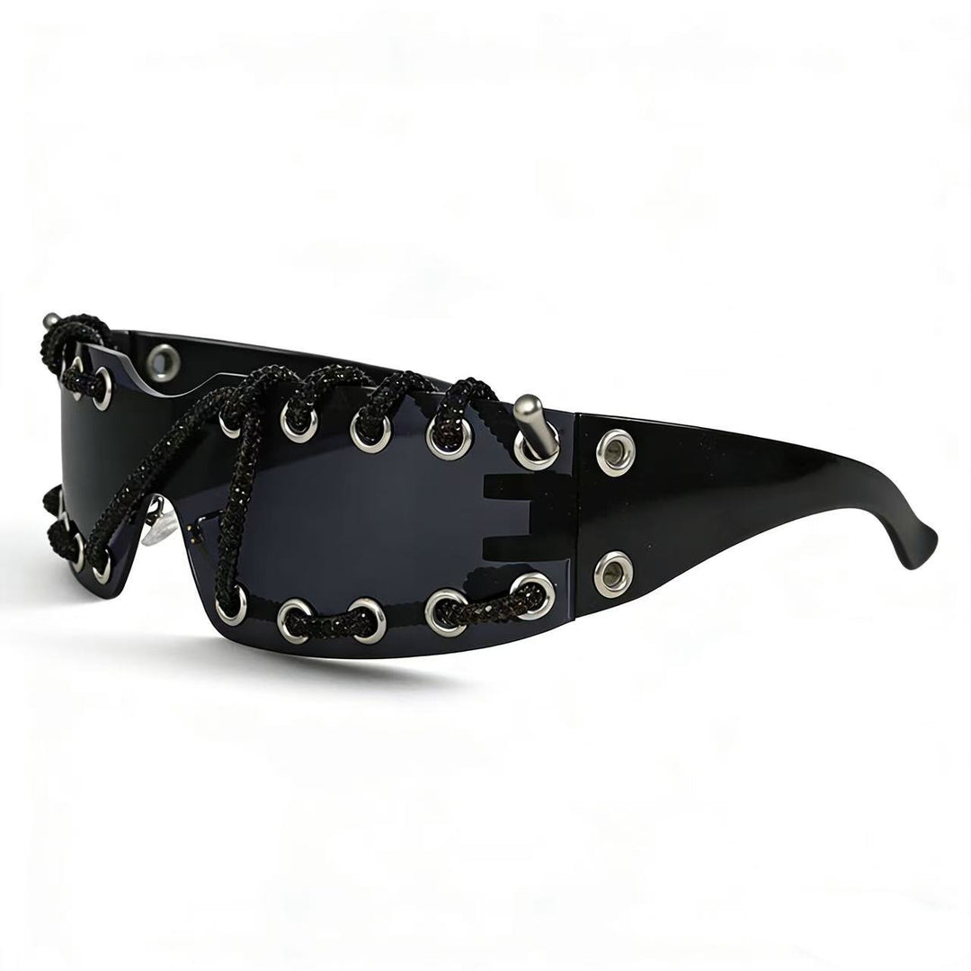Women's sunglasses with unique lacing design Bowlift