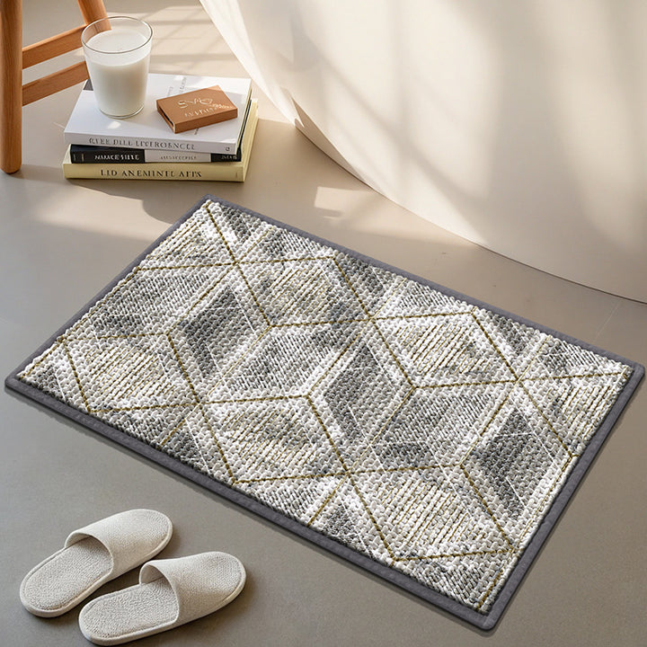 Textured Modern Area Rug Bowlift