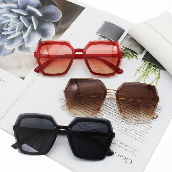 Women's oversized geometric sunglasses Bowlift