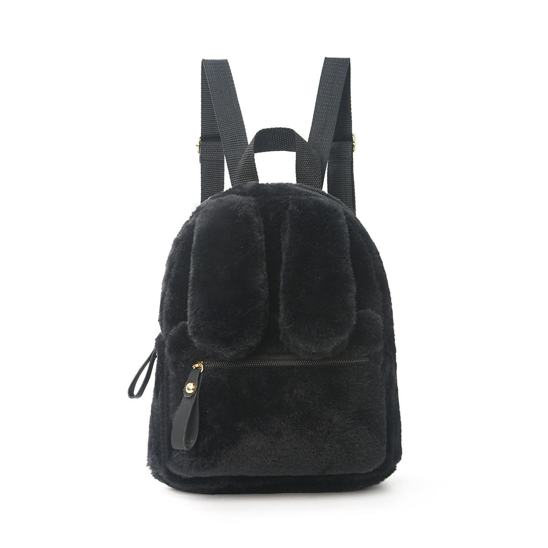 Plush backpack with ear design Bowlift