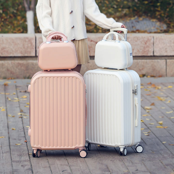 Dual-Compartment Hard-Shell Luggage Set Bowlift
