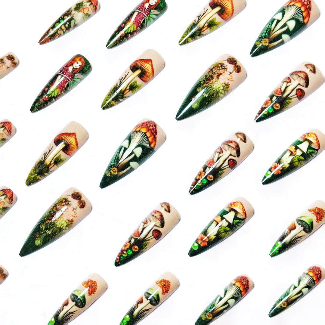 Artistic Fantasy Nail Art Bowlift