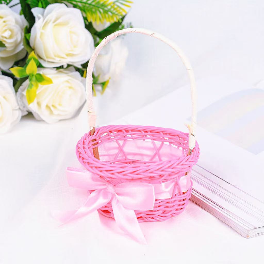Decorative Handwoven Gift Basket Bowlift