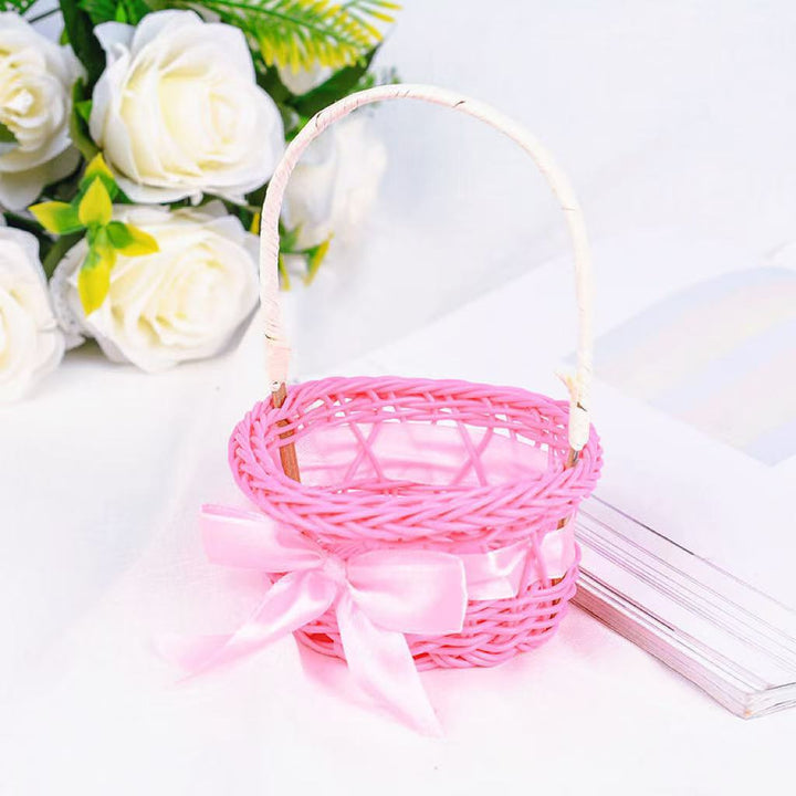 Decorative Handwoven Gift Basket Bowlift
