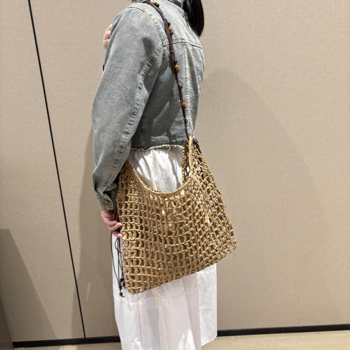 Handmade knitted bag Bowlift