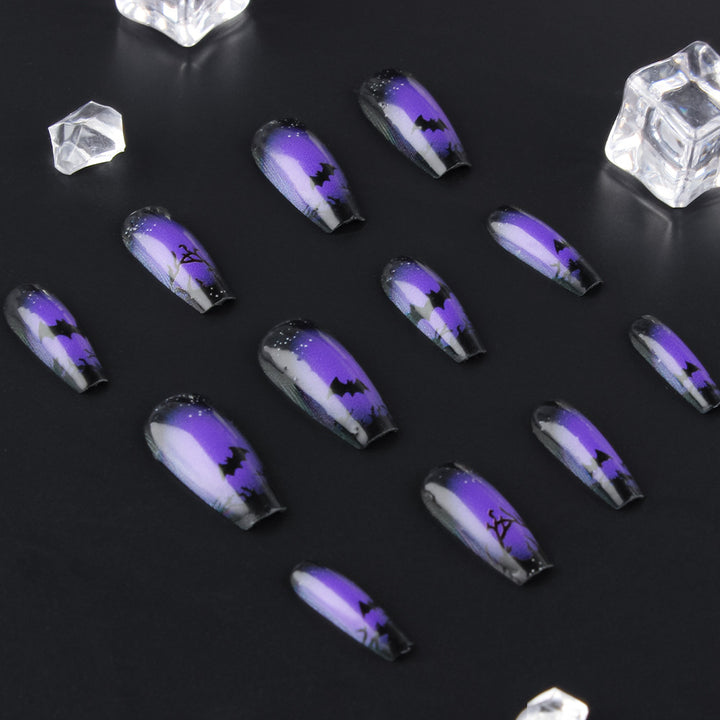 Halloween-Themed Artistic Nail Art Set Bowlift