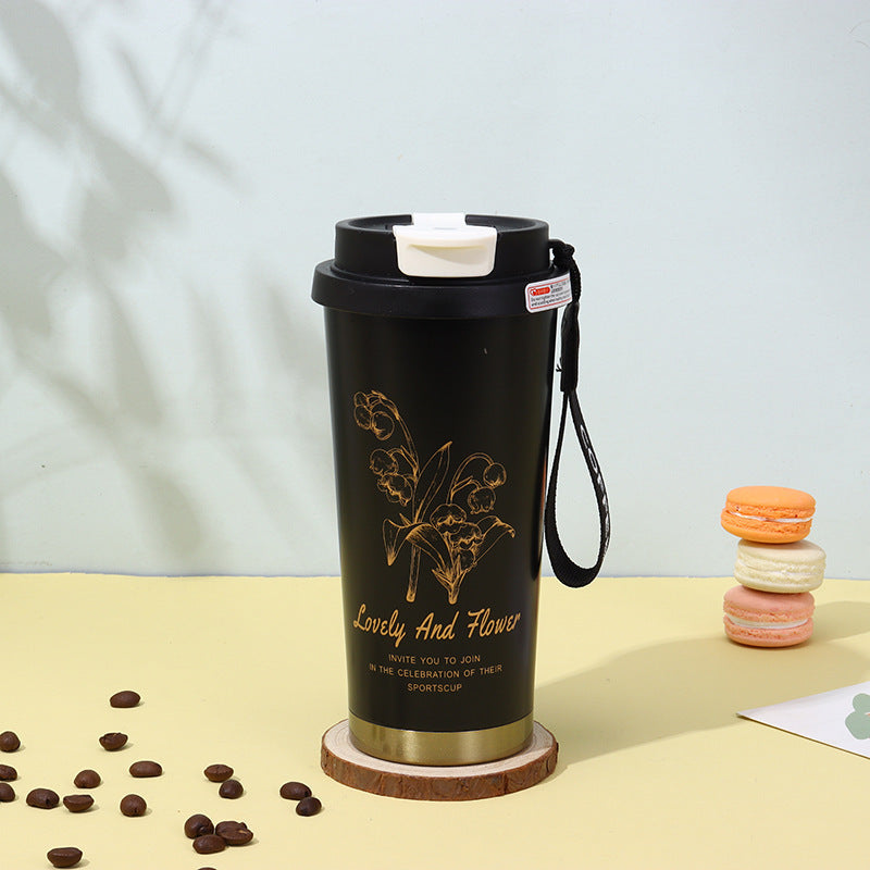 Ladies elegant and insulated to-go drinking cup Bowlift