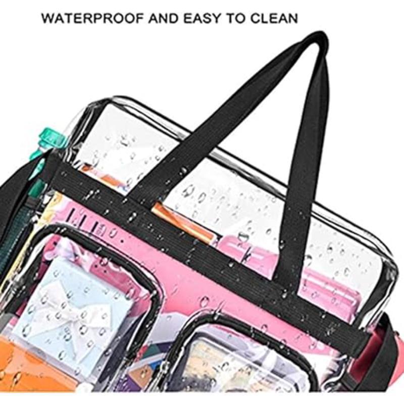 Transparent organizer bag with practical compartments Bowlift