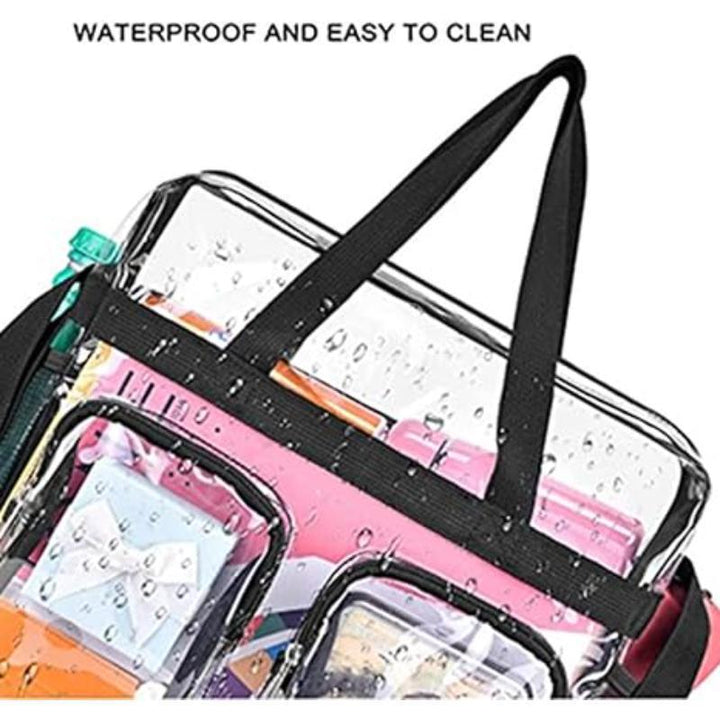 Transparent organizer bag with practical compartments Bowlift